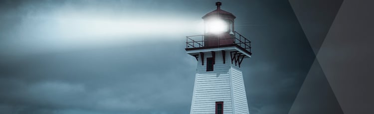 a lighthouse points in the right direction, and steers you away from danger