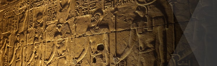 Egyptian carvings have stood the test of time