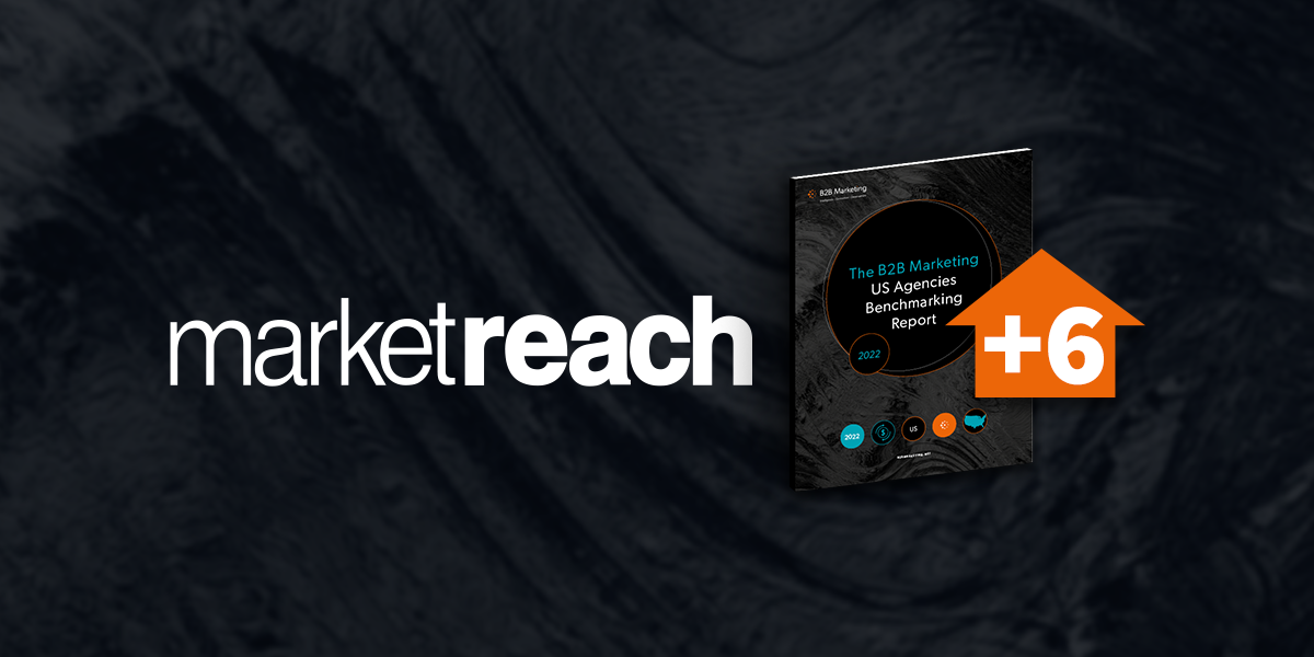 MarketReach moves up the rankings of top U.S. B2B marketing firms