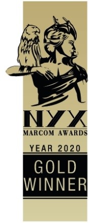 NYX Marcom Awards 2020 Gold Winner